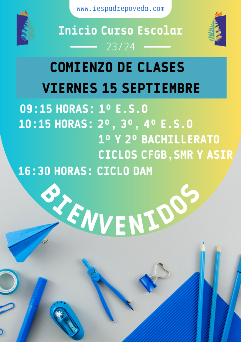COMIENZO CLASES CURSO 23 24 resize